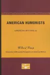 American Humorists - American Writers 42 cover