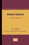 Howard Nemerov - American Writers 70 cover