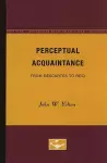 Perceptual Acquaintance cover