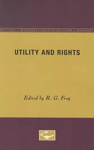 Utility and Rights cover