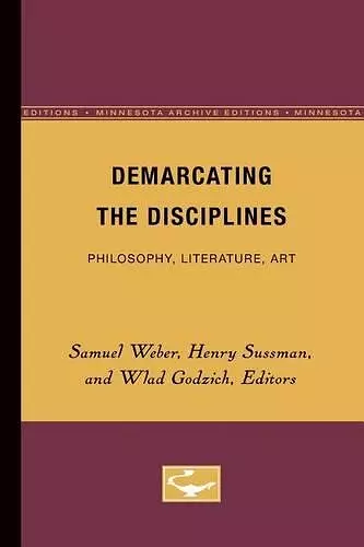 Demarcating the Disciplines cover