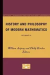 History and Philosophy of Modern Mathematics cover