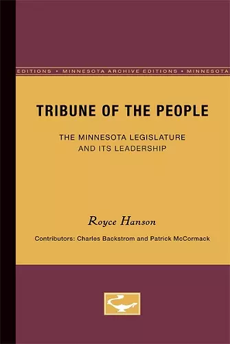 Tribune of the People cover