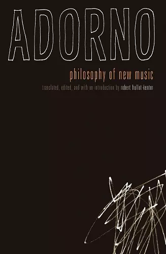Philosophy of New Music cover