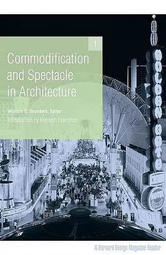 Commodification and Spectacle in Architecture cover