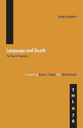 Language and Death cover