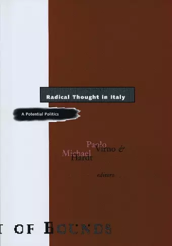 Radical Thought in Italy cover