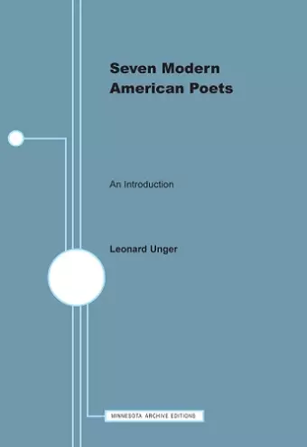 Seven Modern American Poets cover