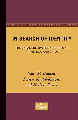 In Search of Identity cover