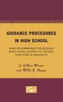 Guidance Procedures in High School cover