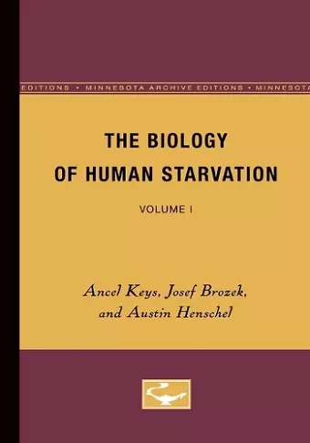 The Biology of Human Starvation cover