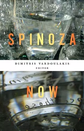 Spinoza Now cover