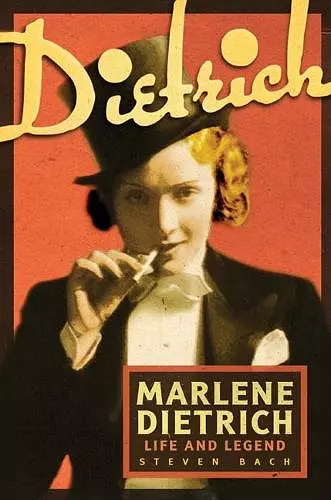 Marlene Dietrich cover