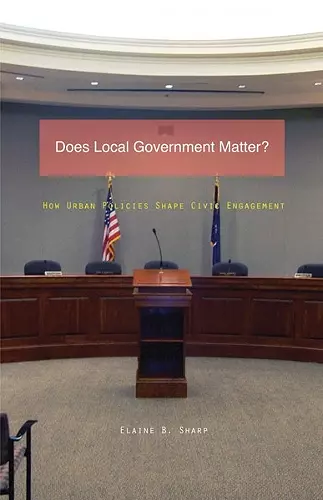 Does Local Government Matter? cover
