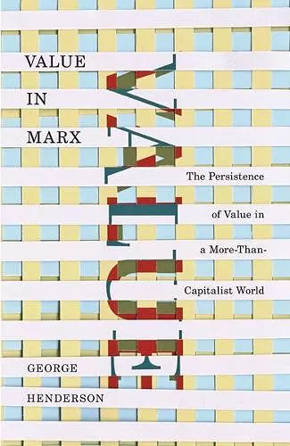 Value in Marx cover