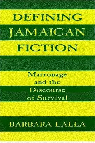 Defining Jamaican Fiction cover
