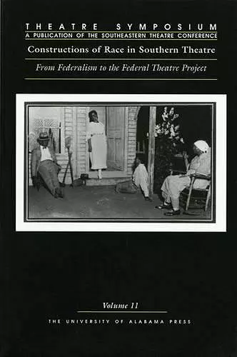 Constructions of Race in Southern Theatre cover