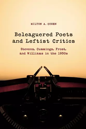 Beleagured Poets and Leftist Critics cover