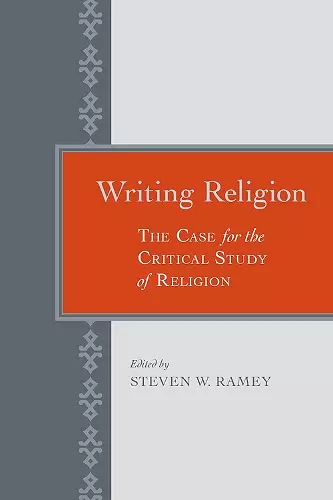 Writing Religion cover