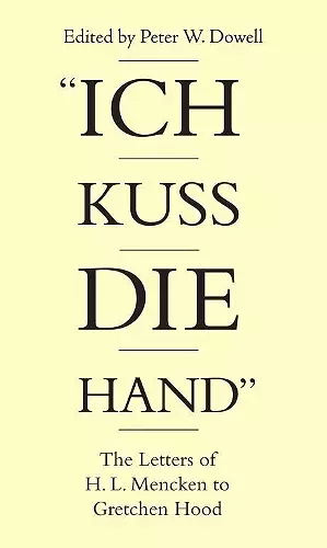 Ich Kuss Die Hand cover