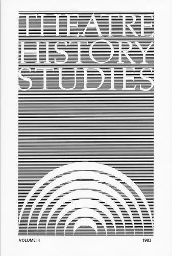 Theatre History Studies 1983, Vol. 3 cover