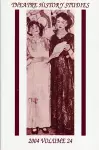 Theatre History Studies 2004 cover