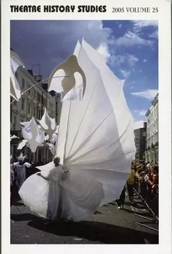 Theatre History Studies 2005 cover