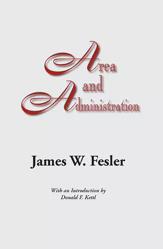 Area and Administration cover