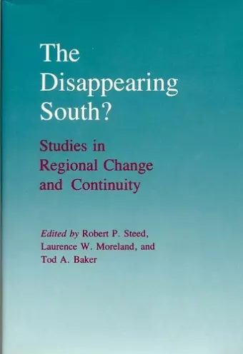The Disappearing South? cover