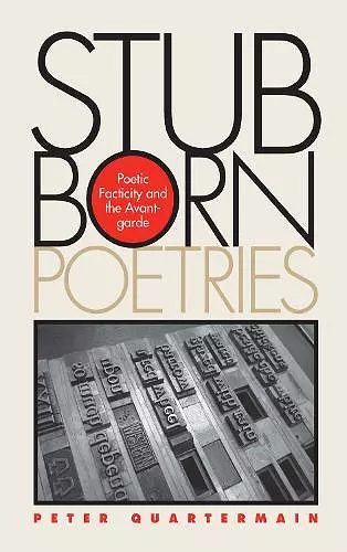 Stubborn Poetries cover