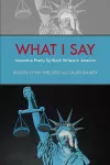 What I Say cover