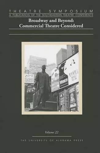 Theatre Symposium, Volume 22 cover