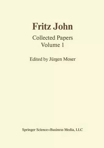 Fritz John cover