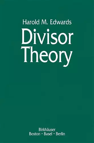 Divisor Theory cover