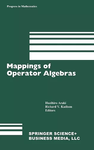 Mappings of Operator Algebras cover