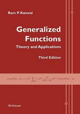 Generalized Functions cover