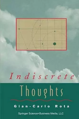 Indiscrete Thoughts cover