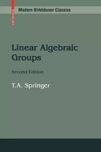 Linear Algebraic Groups cover