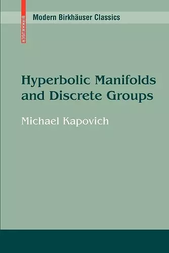 Hyperbolic Manifolds and Discrete Groups cover