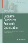 Subgame Consistent Economic Optimization cover
