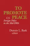 To Promote Peace cover