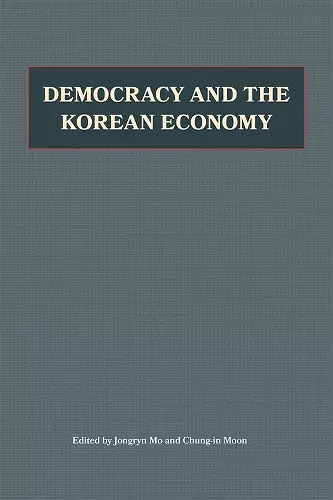 Democracy and the Korean Economy cover