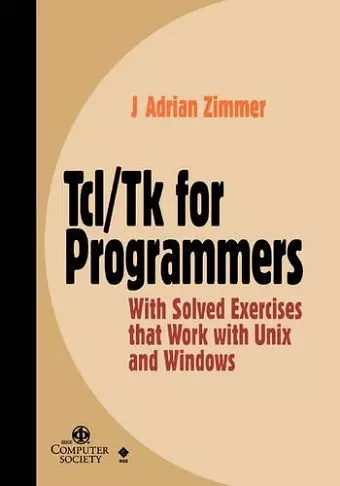 Tcl/Tk for Programmers cover