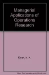 Managerial Applications of Operations Research cover