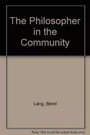 The Philosopher in the Community cover