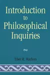 Introduction to Philosophical Inquiiries cover