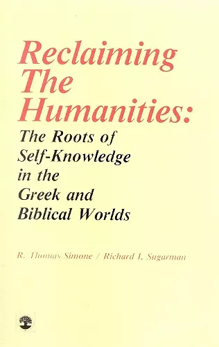 Reclaiming the Humanities cover