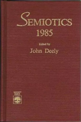 Semiotics 1985 cover