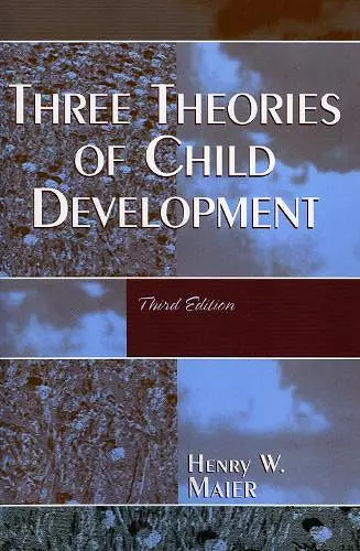 Three Theories of Child Development cover