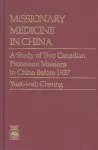 Missionary Medicine in China cover